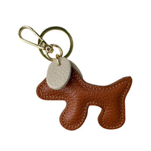 Cargar imagen en el visor de la galería, Pupi Mini Leather Dog Bag Charm & Keychain