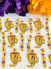 Load image into Gallery viewer, Ball High School Tuffy Tornadoe Earrings
