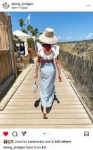 Load image into Gallery viewer, Wildflower Hat - Anyique Eyelet Scalloped Ribbon - SOLD ONLY IN-STORE