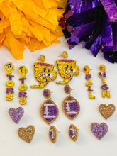 Load image into Gallery viewer, Ball High School Tuffy Tornadoe Earrings