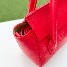 Load image into Gallery viewer, Petite Alessandra Leather Handbag | Red