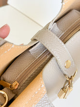 Load image into Gallery viewer, Cora Lock Leather Handbag | Beige