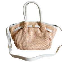 Cargar imagen en el visor de la galería, Roberta Raffia Handbag | Cream