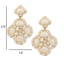 Load image into Gallery viewer, Isla Seashell Earrings