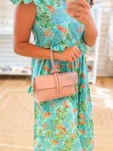 Load image into Gallery viewer, Wristlet Leather Handbag | Nude