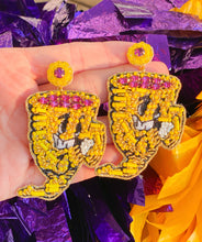 Load image into Gallery viewer, Ball High School Tuffy Tornadoe Earrings
