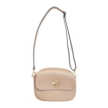 Charger l'image dans la galerie, Bianca Crossbody Bee Leather Handbag | Tan