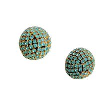 Charger l'image dans la galerie, Pave Round Stud Earrings | Tiffany