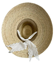 Load image into Gallery viewer, Wildflower Hat - Anyique Eyelet Scalloped Ribbon - SOLD ONLY IN-STORE