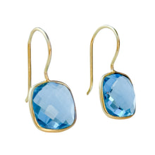 Load image into Gallery viewer, Emilia Earrings | Blue Quartz