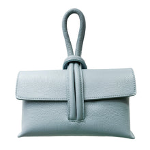 Charger l'image dans la galerie, Wristlet Leather Handbag | Light Blue