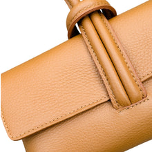 Cargar imagen en el visor de la galería, Wristlet Leather Handbag | Brown