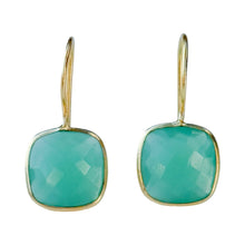 Load image into Gallery viewer, Emilia Earrings | Green Chrysoprase