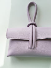 Load image into Gallery viewer, Wristlet Leather Handbag | Lilac