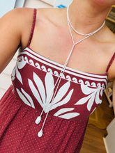 Load image into Gallery viewer, Isabella Semi-Precious Stone & Baroque Pearl Wrap Necklace | Fresh Water Pearls