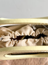 Load image into Gallery viewer, Arianna Raffia and Leather Handbag | Butter Yellow