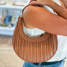 Cargar imagen en el visor de la galería, Alexandra Brown Leather Handbag