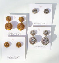 Charger l'image dans la galerie, Pave Lantern Earrings | Gold