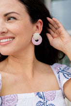 Load image into Gallery viewer, Mia Raffia Earrings | Light Pink
