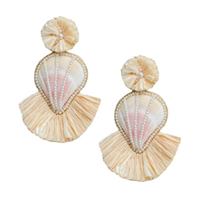Load image into Gallery viewer, Javea Seashell Earrings