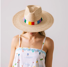 Load image into Gallery viewer, Rainbow Flair Palm Hat