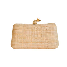 Charger l'image dans la galerie, Ashlee Woven Clutch Handbag | Natural Pina