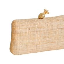 Charger l'image dans la galerie, Ashlee Woven Clutch Handbag | Natural Pina