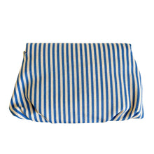Charger l'image dans la galerie, Saltwater Seashell Clutch Handbag | Sky Blue Striped