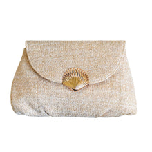 Charger l'image dans la galerie, Saltwater Seashell Clutch Handbag | Natural