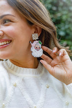Charger l'image dans la galerie, Boucles d’oreilles Père Noël rose vintage