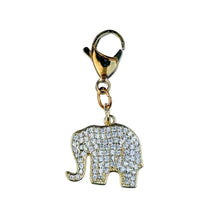 Charger l'image dans la galerie, Pave Elephant Charm Pendant
