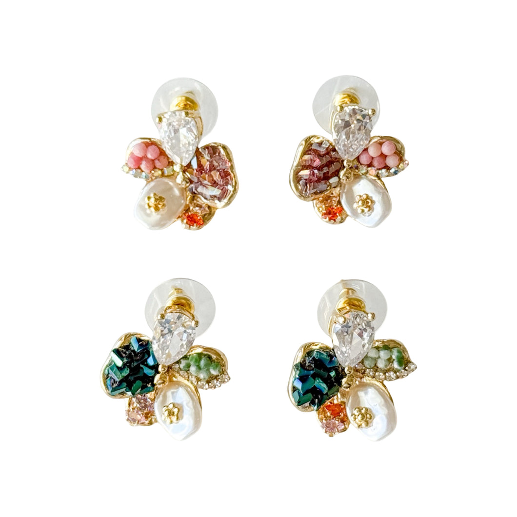 Hayley Sparkle Crystal Earrings