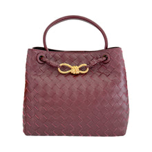 Load image into Gallery viewer, Genevieve Leather Handbag | Burgundy

