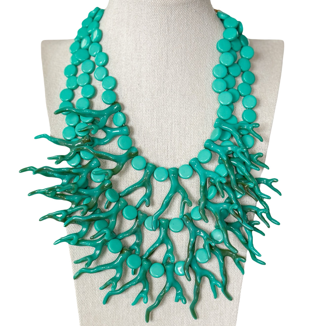 Coral Necklace | Turquoise