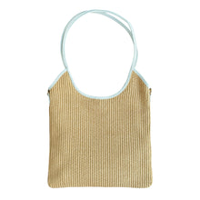 Load image into Gallery viewer, Vanessa Soft Raffia Tote Handbag | White
