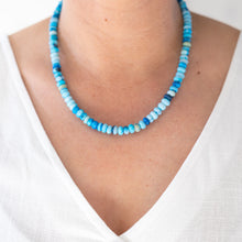 Cargar imagen en el visor de la galería, Candy Opal Necklace | Blue Raspberry Icee
