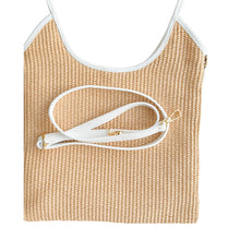 Load image into Gallery viewer, Vanessa Soft Raffia Tote Handbag | White

