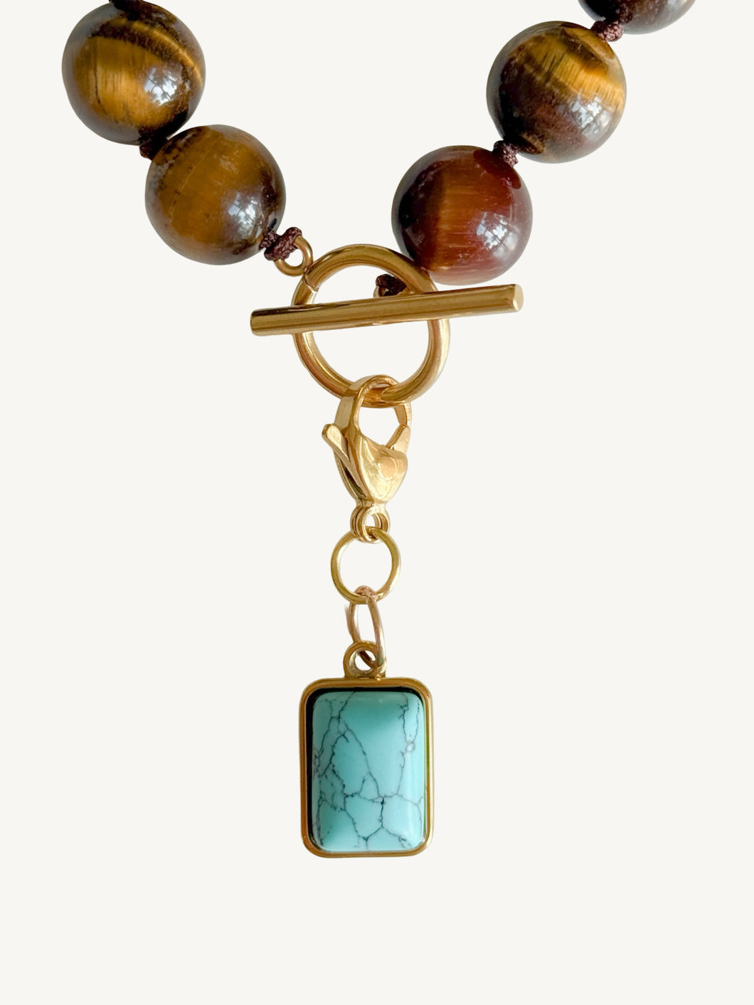 Turquoise Rectangle Pendant