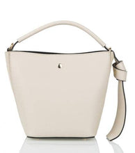 Load image into Gallery viewer, Julia Raffia and Leather Handbag | Ivory
