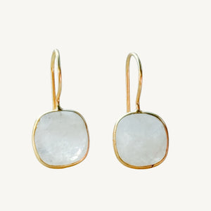 Emilia Earrings | Moonstone Rainbow