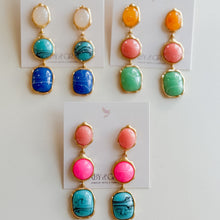 Cargar imagen en el visor de la galería, Summer Bliss Stone Earrings
