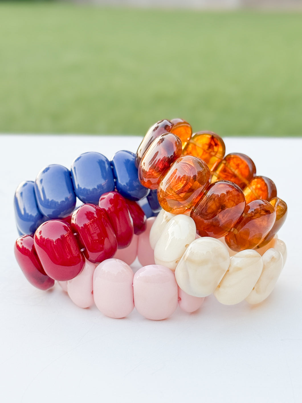 Ophelia Resin Bracelets