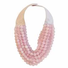 Cargar imagen en el visor de la galería, Shannan Beaded Layered Necklace | Pink Blush
