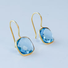 Load image into Gallery viewer, Emilia Earrings | Blue Quartz
