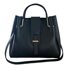 Charger l'image dans la galerie, Camila Leather Handbag | Black
