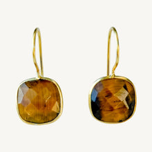 Load image into Gallery viewer, Emilia Earrings | Tiger Eye
