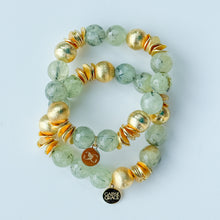 Load image into Gallery viewer, Candace Bracelet Bracelet | Prehenite | 14mm
