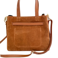 Load image into Gallery viewer, Suede Carlota Handbag | Brown
