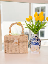 Load image into Gallery viewer, Raffia Box Handbag
