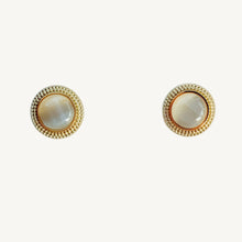 Load image into Gallery viewer, Cat Eye Round Dainty Stud Earrings
